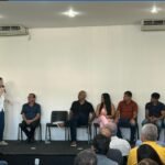 Ao lado de Jair, Dani Cunha anuncia investimentos na cidade