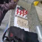Carregadores e munições escondidos em telhado e bueiro na praia de Santa Clara em São Francisco de Itabapoana – RJ