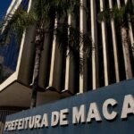 Fachada da Prefeitura. Macaé/RJ. Data: 26/06/2018. Foto: Rui Porto FIlho