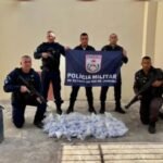 Polícia Militar apreende mais de 3 mil pinos de cocaína em Aperibé/RJ