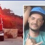 Motorista morre após carreta carregada de mármore tombar em São José dos Calçados (ES)
