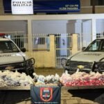 Operação da PM em Além Paraíba resulta em dois mortos, duas prisões e grande apreensão de drogas e armas