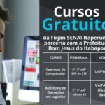 Bom Jesus do Itabapoana abre inscrições para cursos gratuitos em parceria com SENAI e FAMESC