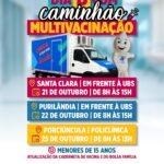 Porciúncula promove Campanha de Multivacinação reforçada para menores de 15 anos