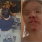 Vídeo: homem agride namorada, limpa sangue com camisa e depois a beija