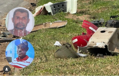 Batida entre moto e carreta mata tio e sobrinho na BR 101 no Espírito Santo