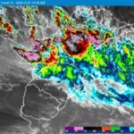 Ciclone extratropical provoca chuva de 100 mm e rajadas de vento de 100 km/h