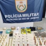 Denúncia de cárcere privado leva polícia a apreender drogas, munições e medicamentos em Itaperuna