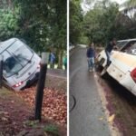 Van escolar com 15 crianças tomba em Viana (ES)
