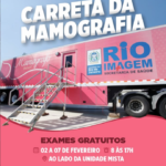 Porciúncula (RJ) recebe a Carreta da Mamografia