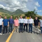 Casagrande inaugura obra na ES-146 e anuncia novos investimentos em Anchieta