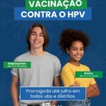 Itaperuna prorroga vacinação contra o HPV até julho em todas as unidades de saúde