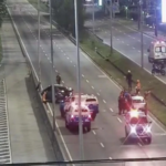 Três PMs são atropelados por motorista de app, um sofre traumatismo craniano no Rio