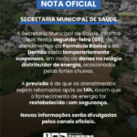 Secretária Municipal de Itaperuna emite nota sobre fornecimento de energia em órgãos públicos.