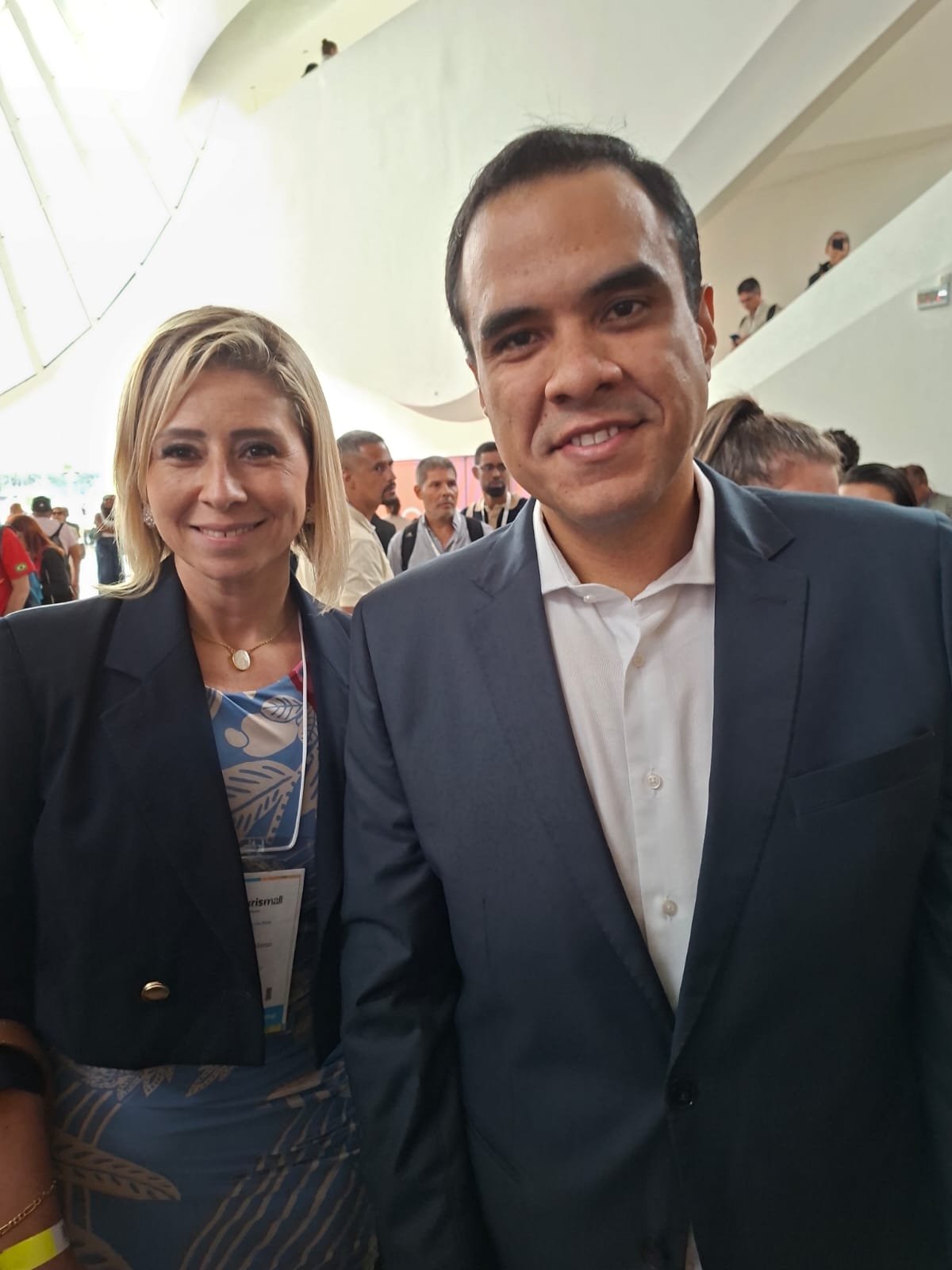 Secretária de Turismo de Varre-Sai (RJ) participa do evento TURISMALL no Rio de Janeiro