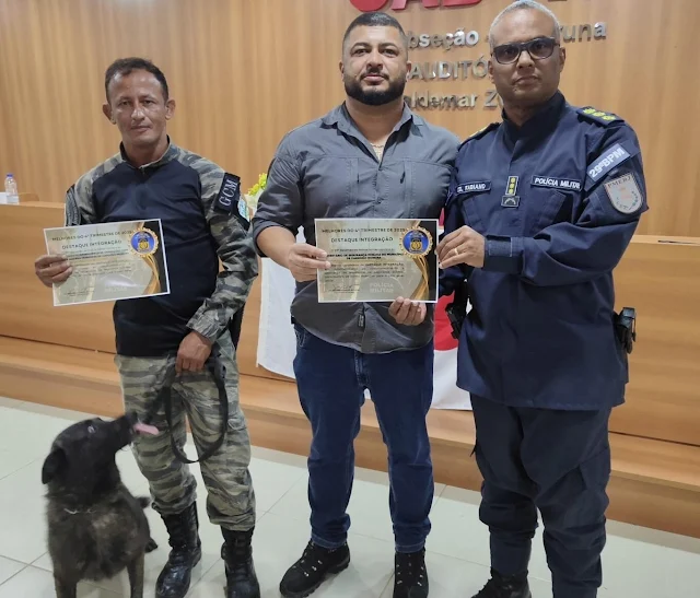 Segurança de Cardoso Moreira é destaque em premiação do 29º BPM em Itaperuna