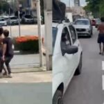 Estudantes de uma universidade particular de Belém (PA) gravaram vídeos atacando um morador de rua com arma de choque