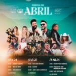 Festa de Abril 2026 movimenta Varre-Sai (RJ) com atrações nacionais, cultura e tradição.