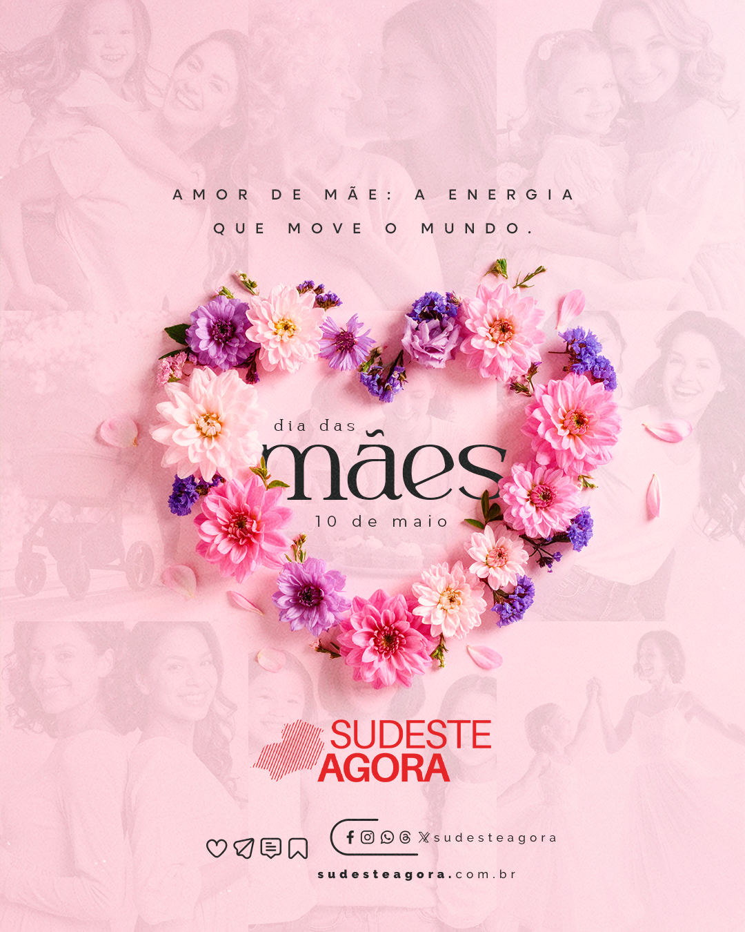 Feliz dia das Mães