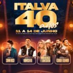 Italva divulga programação completa dos shows de aniversário de 40 anos