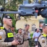 Polícia Militar de Minas Gerais lança pelotão de drones com reconhecimento facial e alerta sonoro