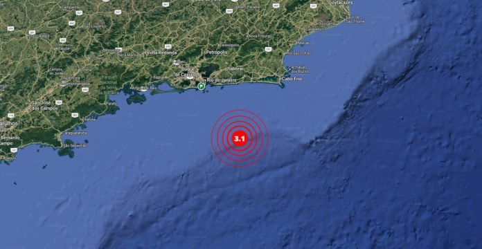 Novo tremor de terra é registrado na costa do Rio de Janeiro em menos de 48 horas