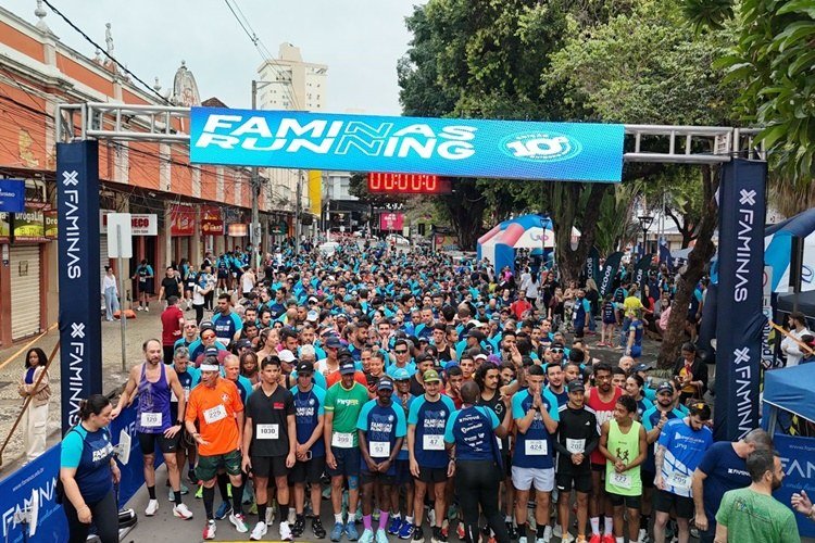 10ª edição da FAMINAS Running reúne mais de 1.200 atletas e celebra década de história em Muriaé (MG)