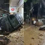 Vídeo: Deslizamento na Rocinha interdita via após forte chuva no RJ