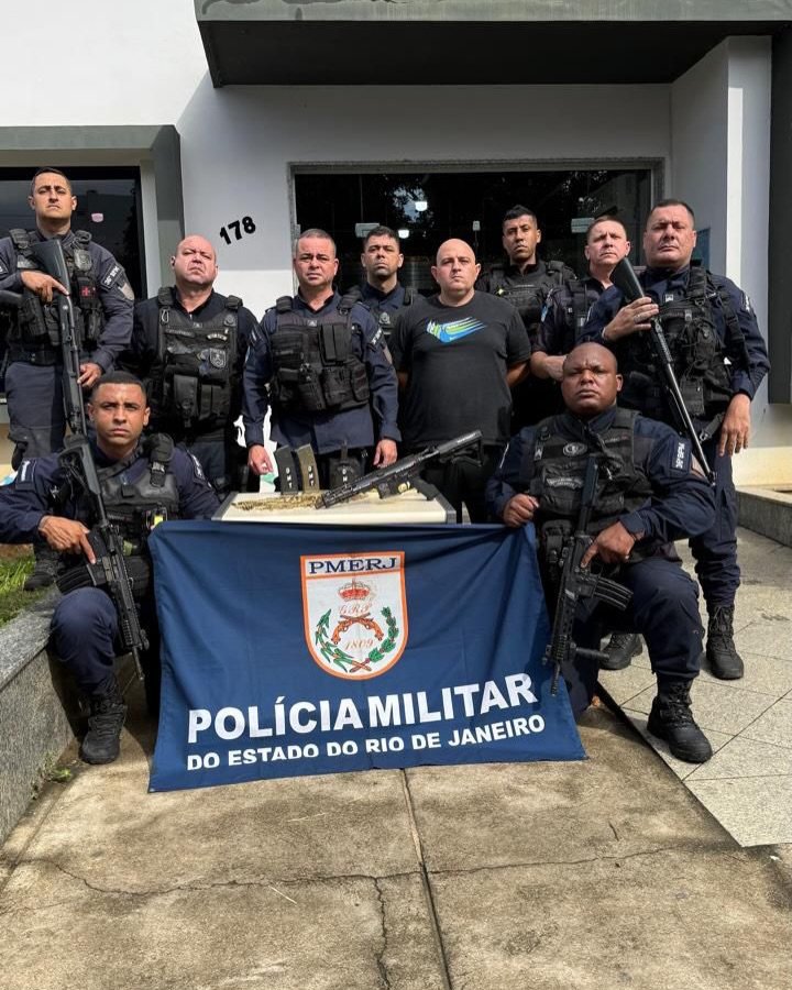 PM apreende primeiro fuzil da história do 36º BPM durante operação em Miracema (RJ)