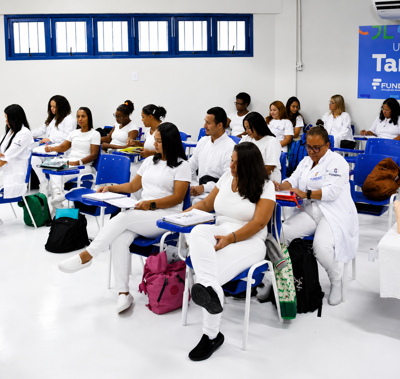 Fundec abre 150 vagas para curso técnico gratuito de Enfermagem em Duque de Caxias