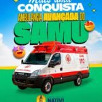 Natividade conquista ambulância de Suporte Avançado para reforçar atendimento do SAMU