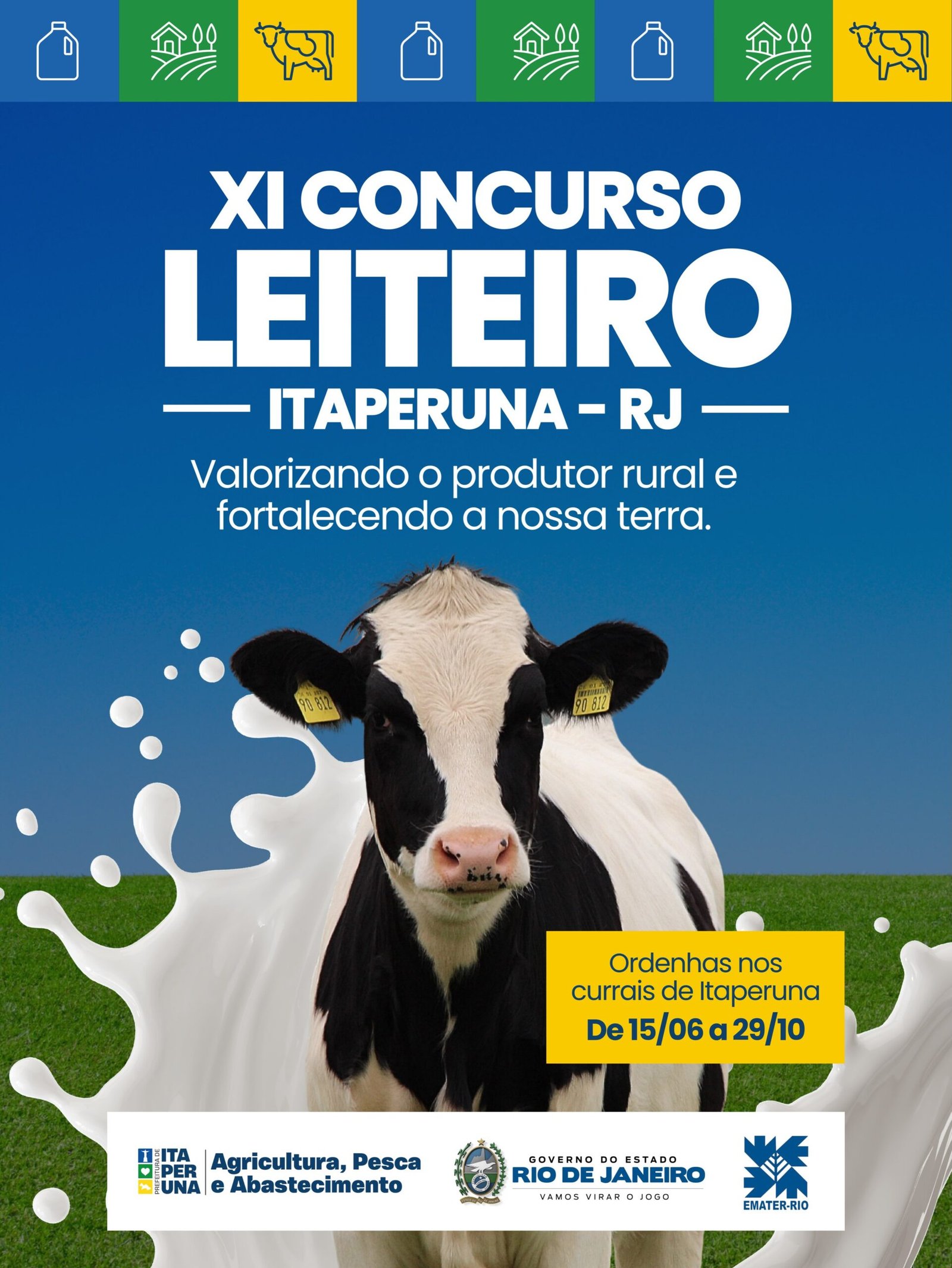 Prefeitura de Itaperuna realiza 11º Concurso Leiteiro de Curral