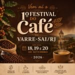Varre-Sai confirma 1º Festival do Café e promete programação especial em setembro