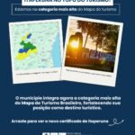 Itaperuna ganha destaque no turismo e integra categoria mais alta do Mapa do Turismo Brasileiro