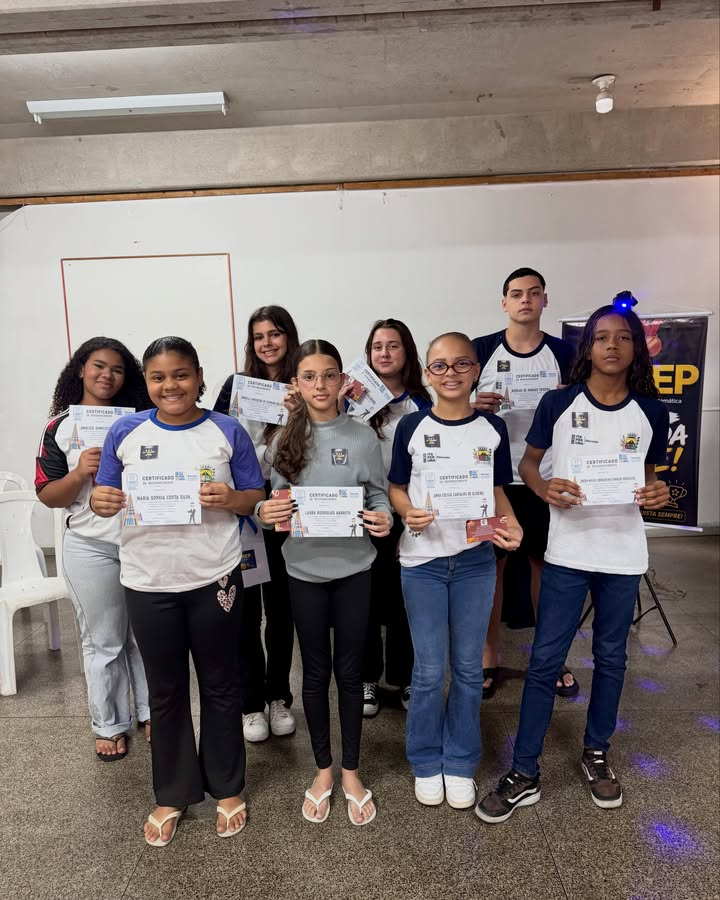Estudantes da rede municipal de Itaperuna (RJ) recebem orientação para a 2ª fase da OBMEP