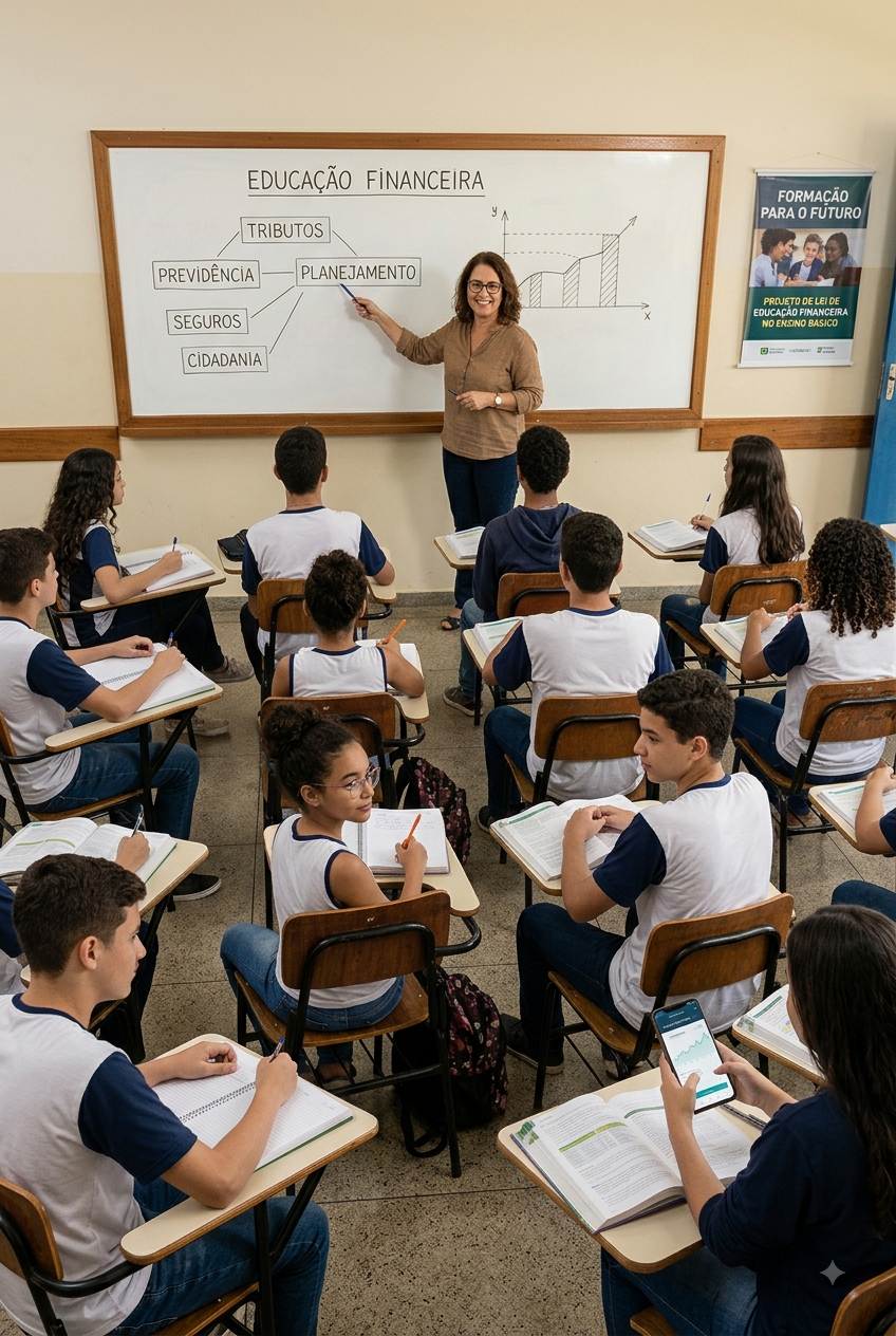 Educação financeira no ensino básico: Senado aprova obrigatoriedade e texto volta à Câmara