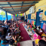Escola promove desfile de princesas e super-heróis em celebração ao Dia das Crianças