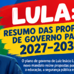 Economia, trabalho e programas sociais estão entre propostas de Lula para 2027–2030