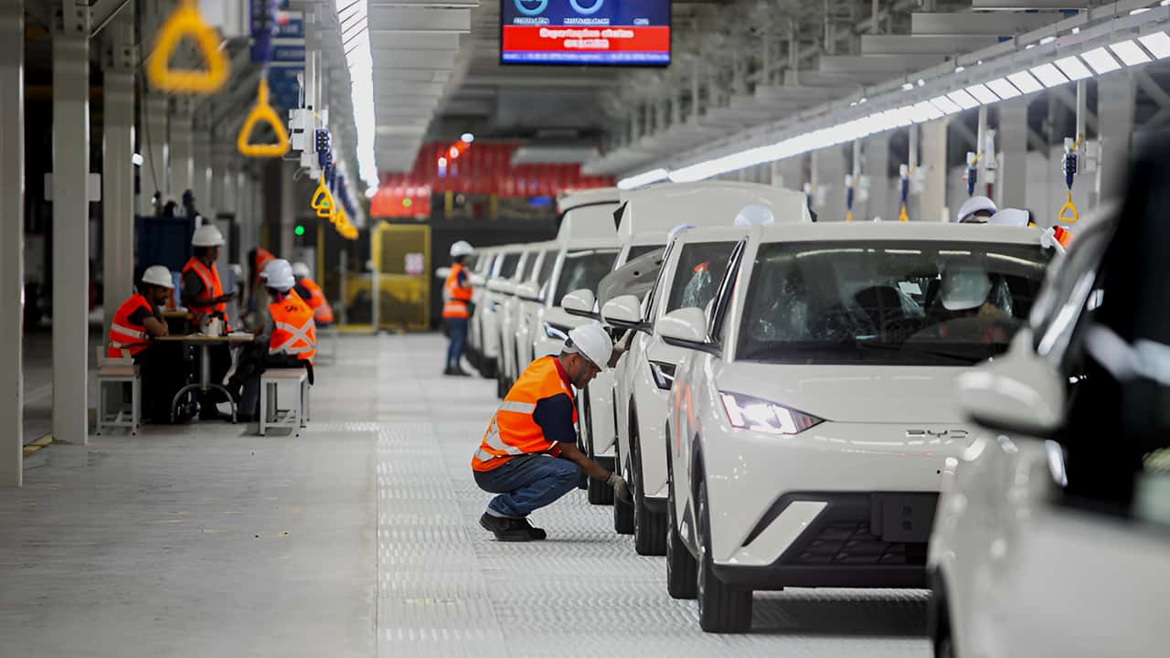 BYD solicita licenças para dobrar capacidade de produção no Brasil para 600 mil veículos