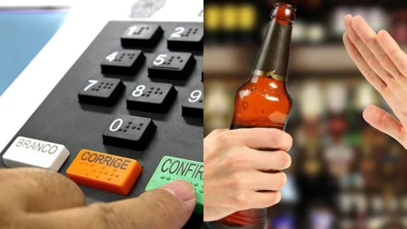 Lei Seca nas Eleições 2026: em quais estados a venda de bebidas alcoólicas está proibida ou restrita?