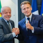 Presidente da França, Macron parabeniza Lula: “Parceria estratégica”