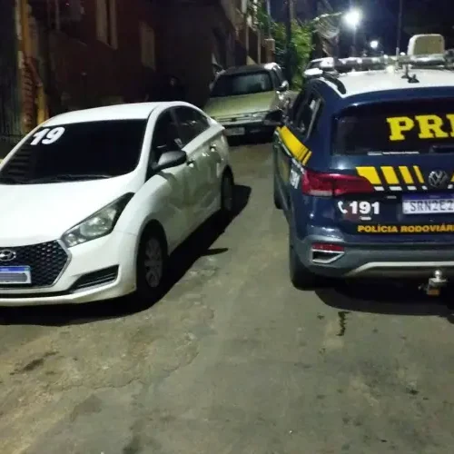 PRF e PM recuperam três veículos durante a madrugada em Leopoldina (MG)