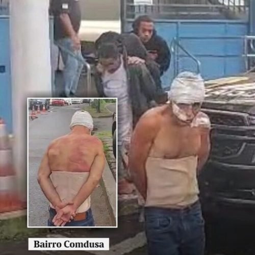 Vizinho suspeito de furtar casa é amarrado a poste e agredido em Vitória (ES)
