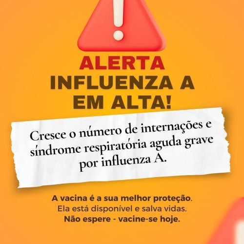 Prefeitura de Bom Jesus do Itabapoana (RJ) alerta sobre alta de influenza