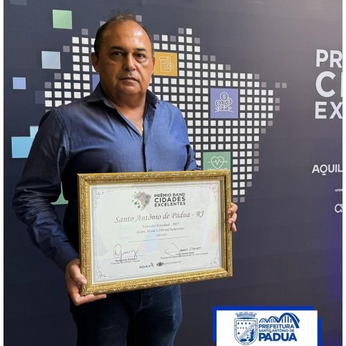 Santo Antônio de Pádua (RJ) é destaque na premiação Band Cidades Excelentes pela Educação