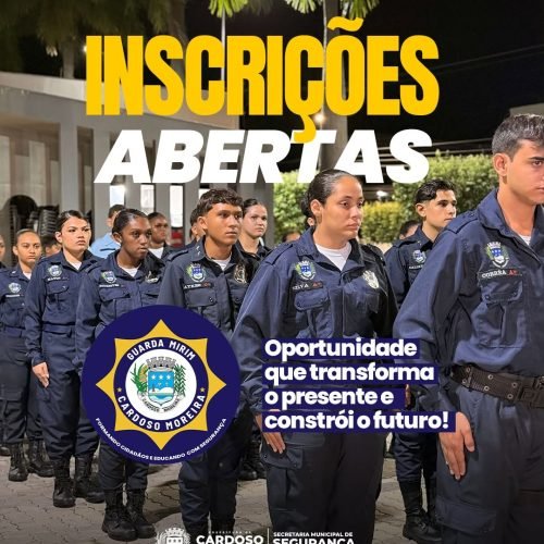 Guarda Mirim de Cardoso Moreira (RJ) abre inscrições para novo processo seletivo