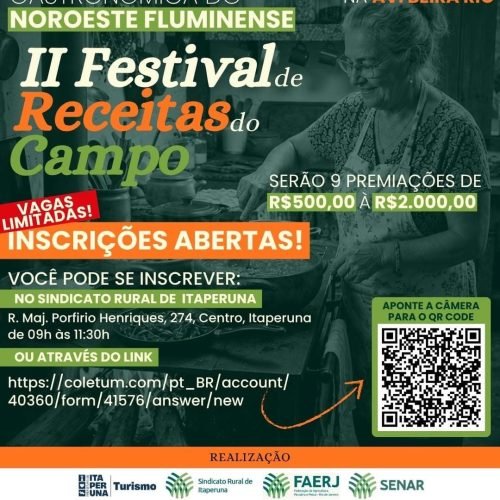 Itaperuna recebe a maior competição gastronômica do Noroeste Fluminense