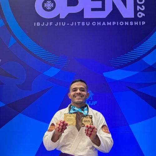 Policial do 29º BPM conquista dois títulos no Rio Winter Internacional de Jiu-Jítsu