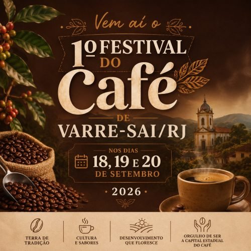 Varre-Sai confirma 1º Festival do Café e promete programação especial em setembro