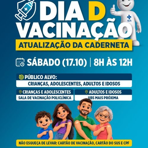 Porciúncula realiza Dia D de vacinação neste sábado (17)